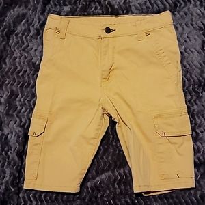 Boy khaki shorts wrangler size 12 Regular